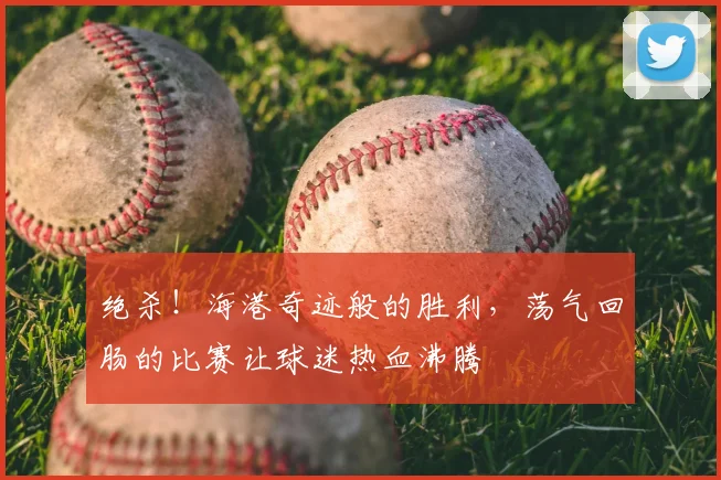 绝杀!海港奇迹般的胜利,荡气回肠的比赛让球迷热血沸腾