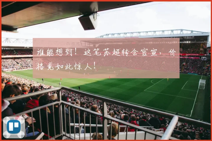 谁能想到!这笔苏超转会官宣,价格竟如此惊人!